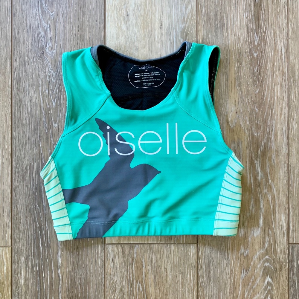 SOLD Oiselle Volée crop top! Worn one!